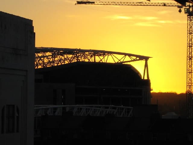 Sunset Over Ashburton Grove, 2005