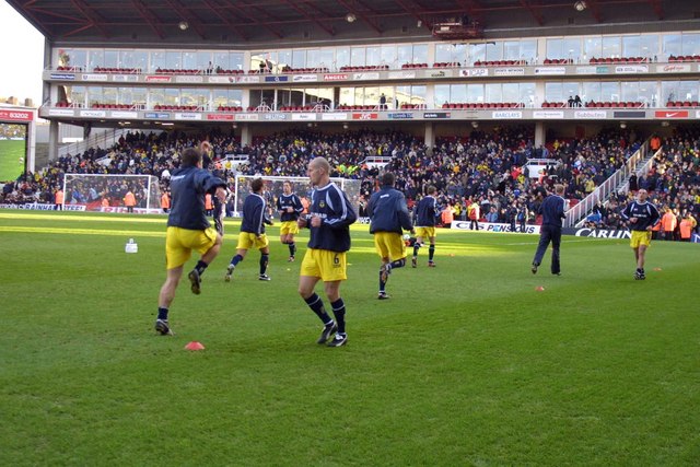The Clock End at Highbury