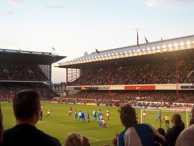 Goalmouth Action at Highbury, 2004